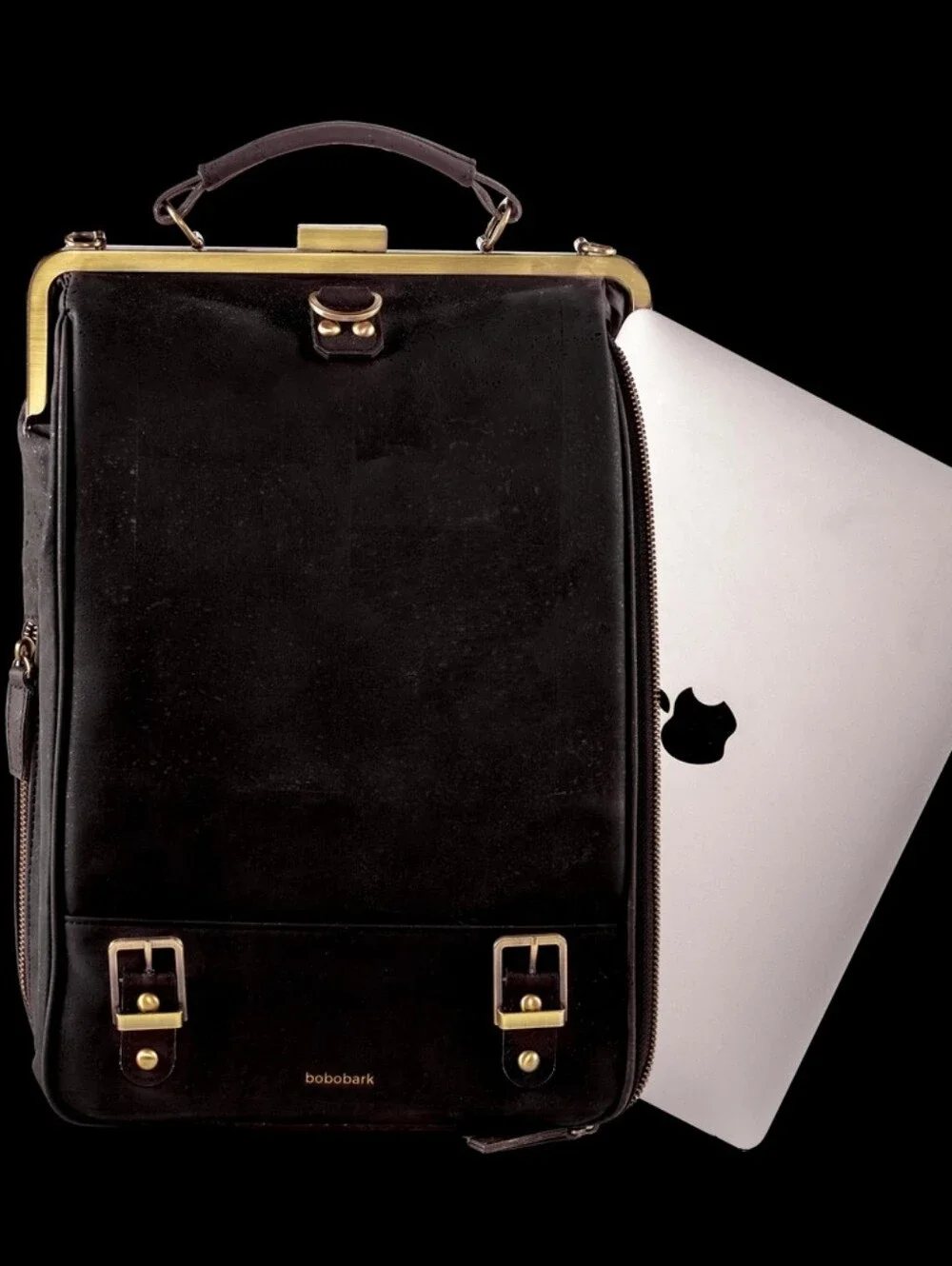 Bobobark Laflore Paris 3 in 1 Backpack Briefcase Bag, Laptop bag NWT